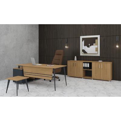 Milas L Etajerli Masa Takımı